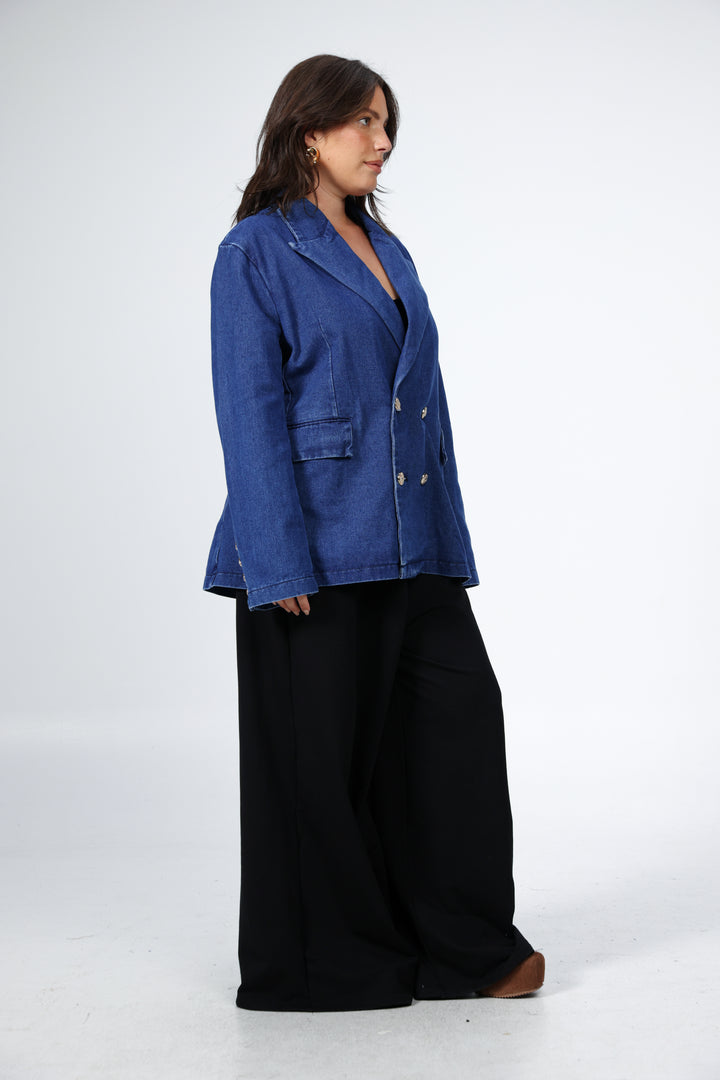 DNA Blue Denim Blazer