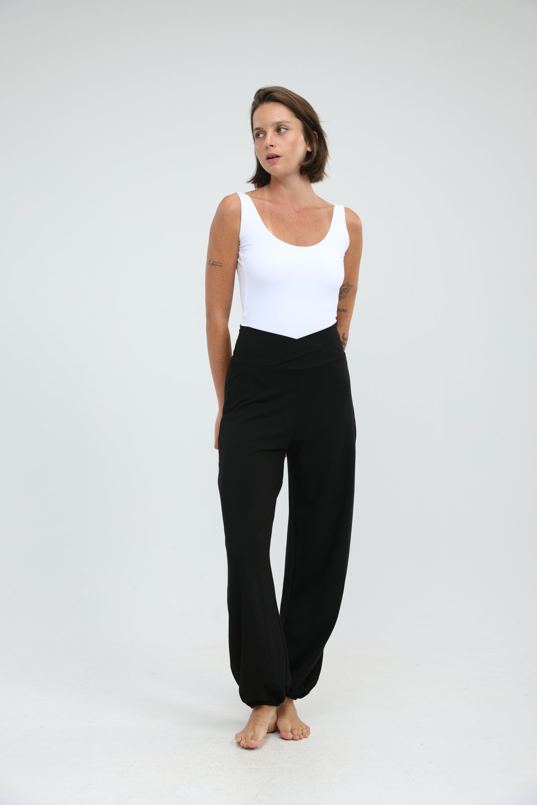 Crescent White Bodysuit