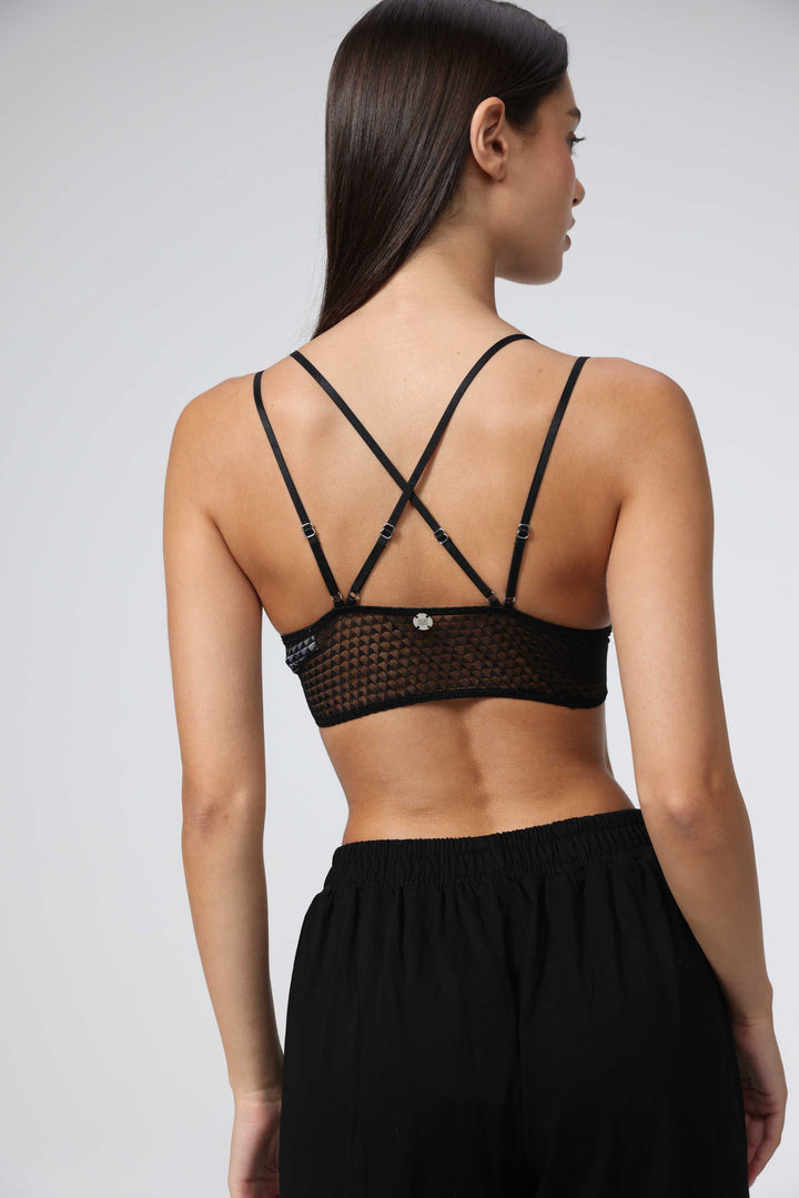 Smoothie Black Bralette