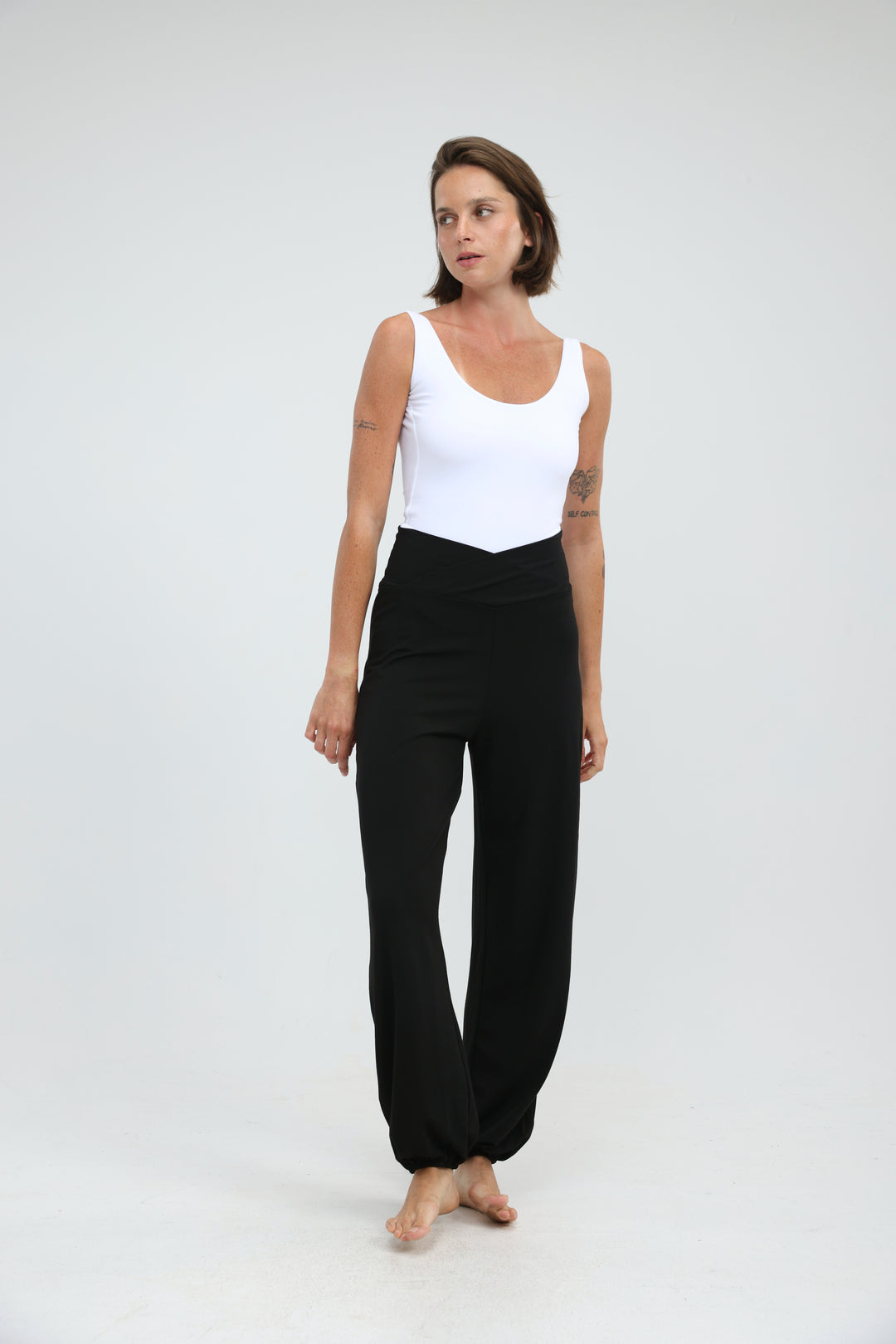 Crescent White Bodysuit