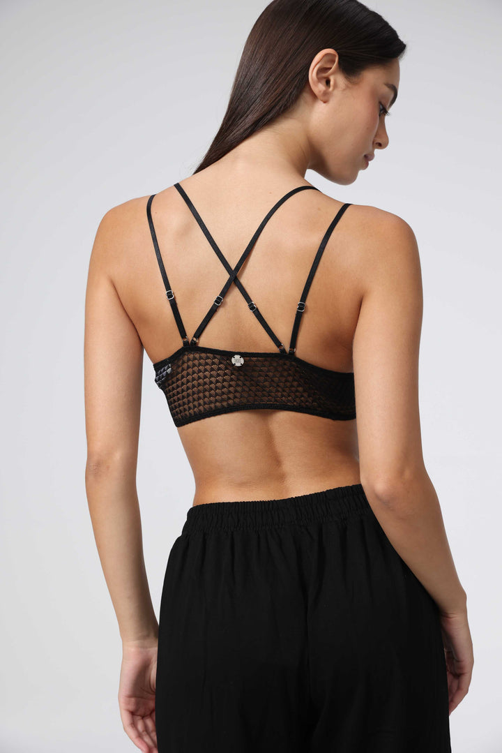 Smoothie Black Bralette