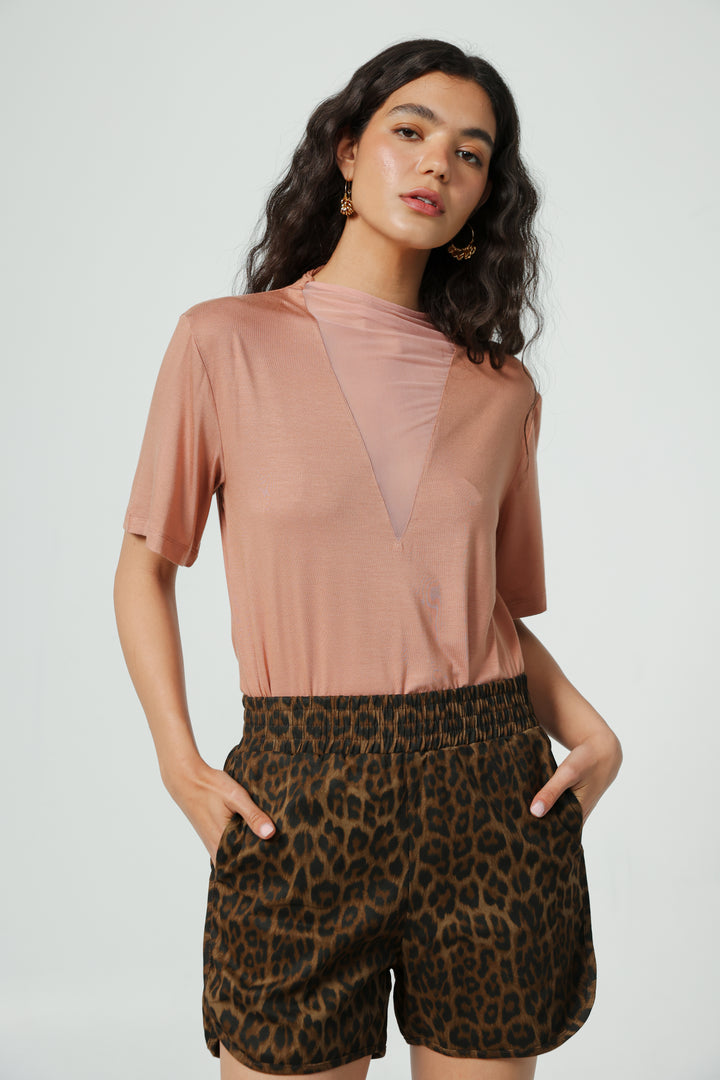 Field Camel T-Shirt