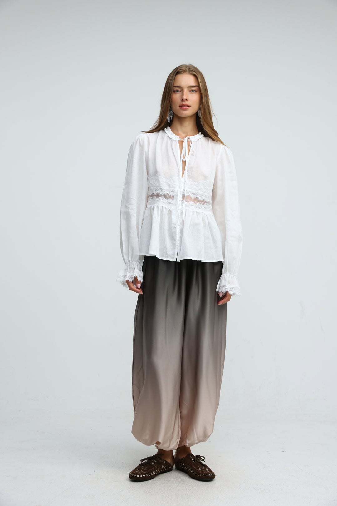 Jasmine White Blouse