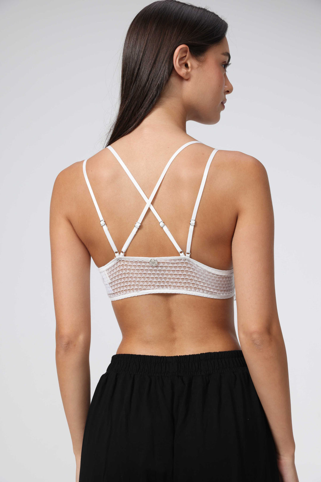 Smoothie White Bralette