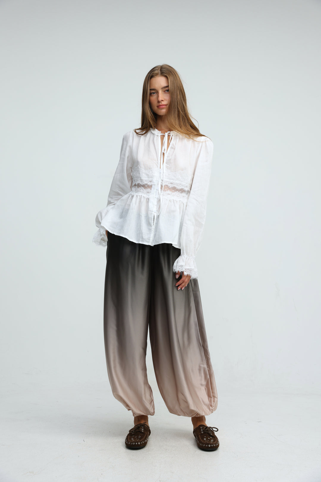 Jasmine White Blouse