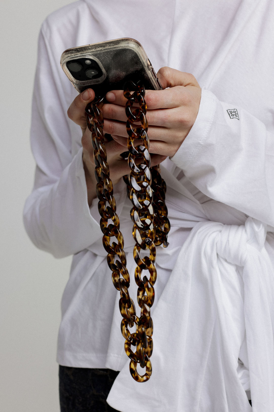 Leopard Chain Phone Strap