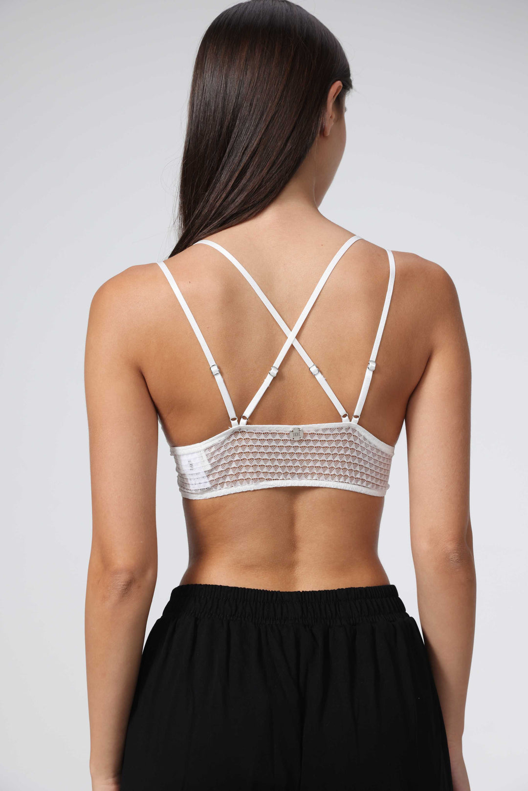 Smoothie White Bralette