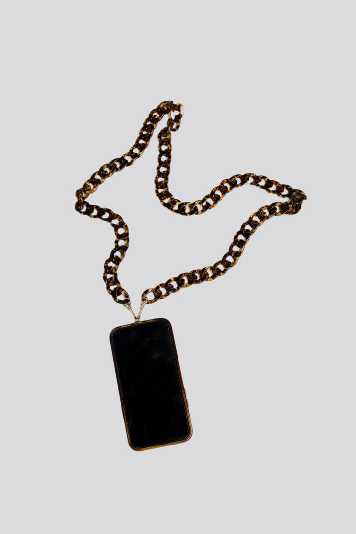 Leopard Chain Phone Strap