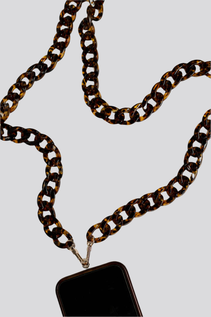 Leopard Chain Phone Strap