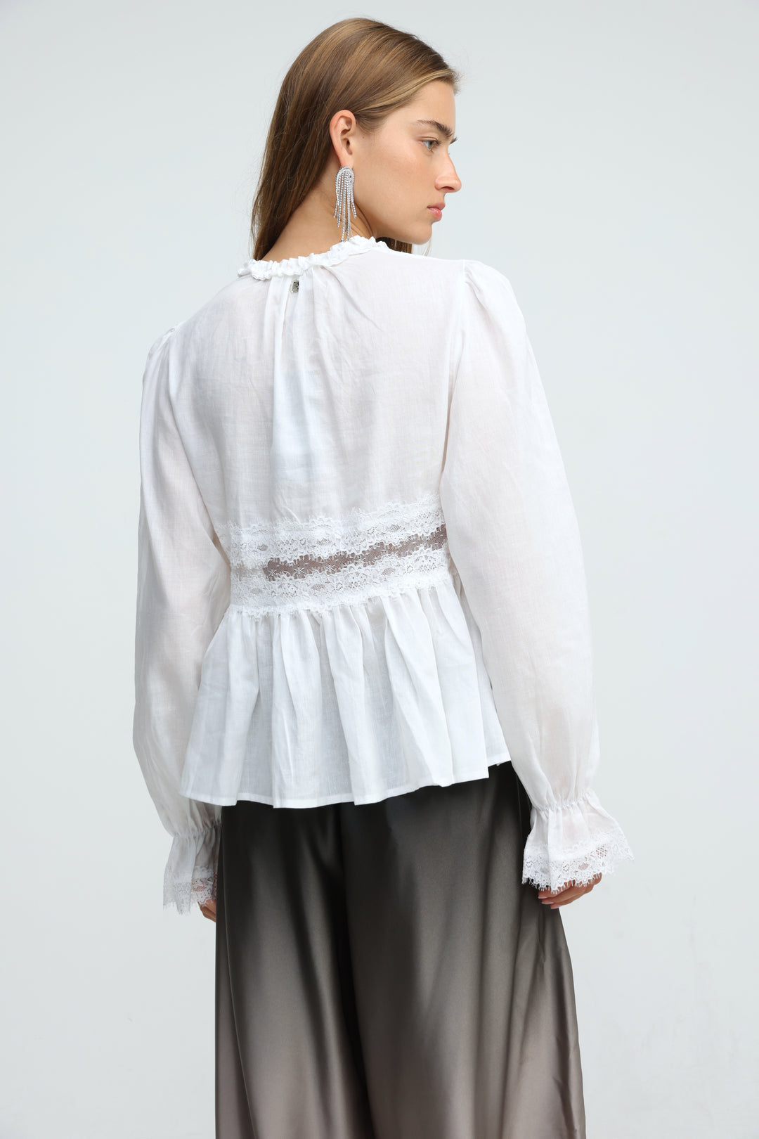 Jasmine White Blouse