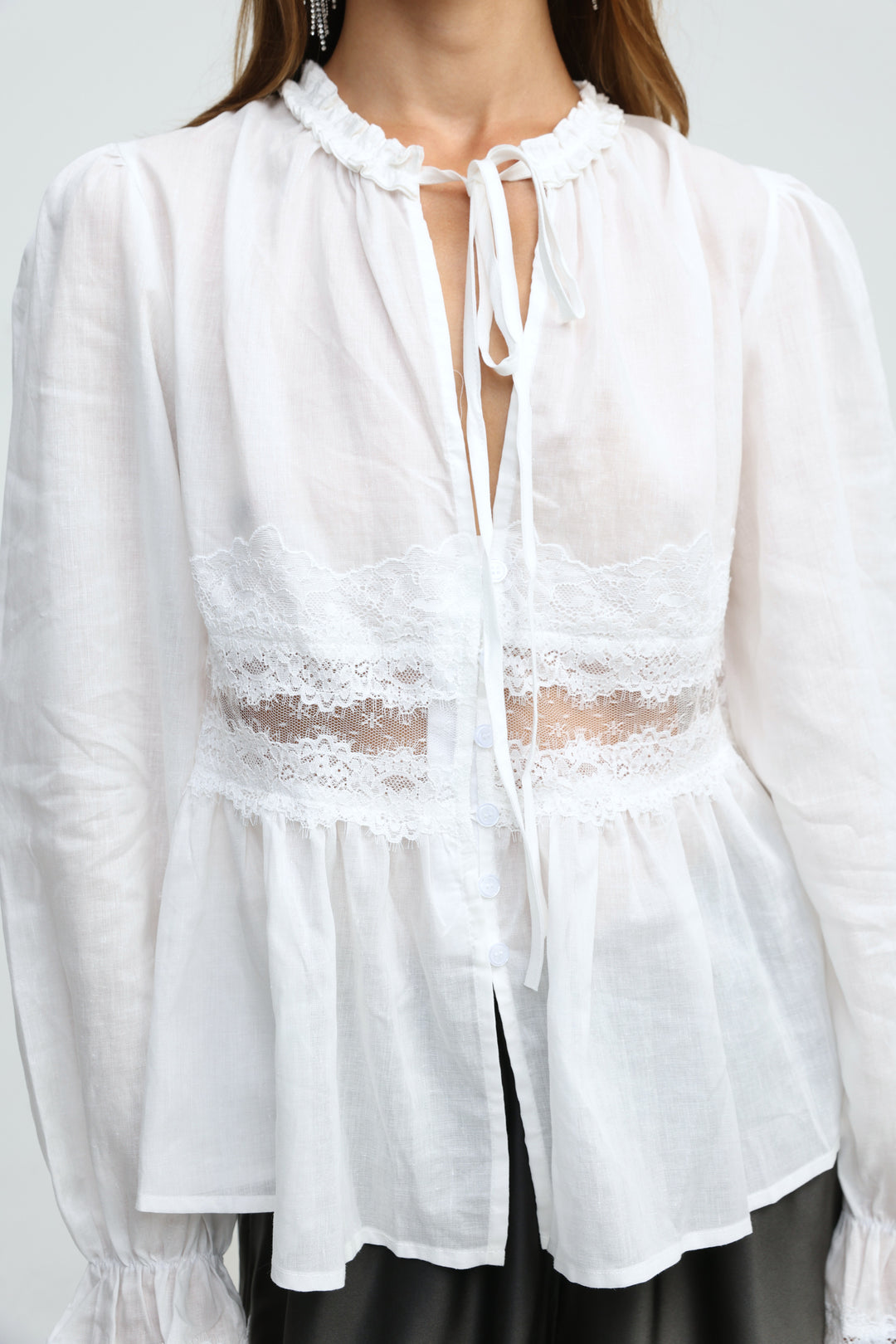 Jasmine White Blouse