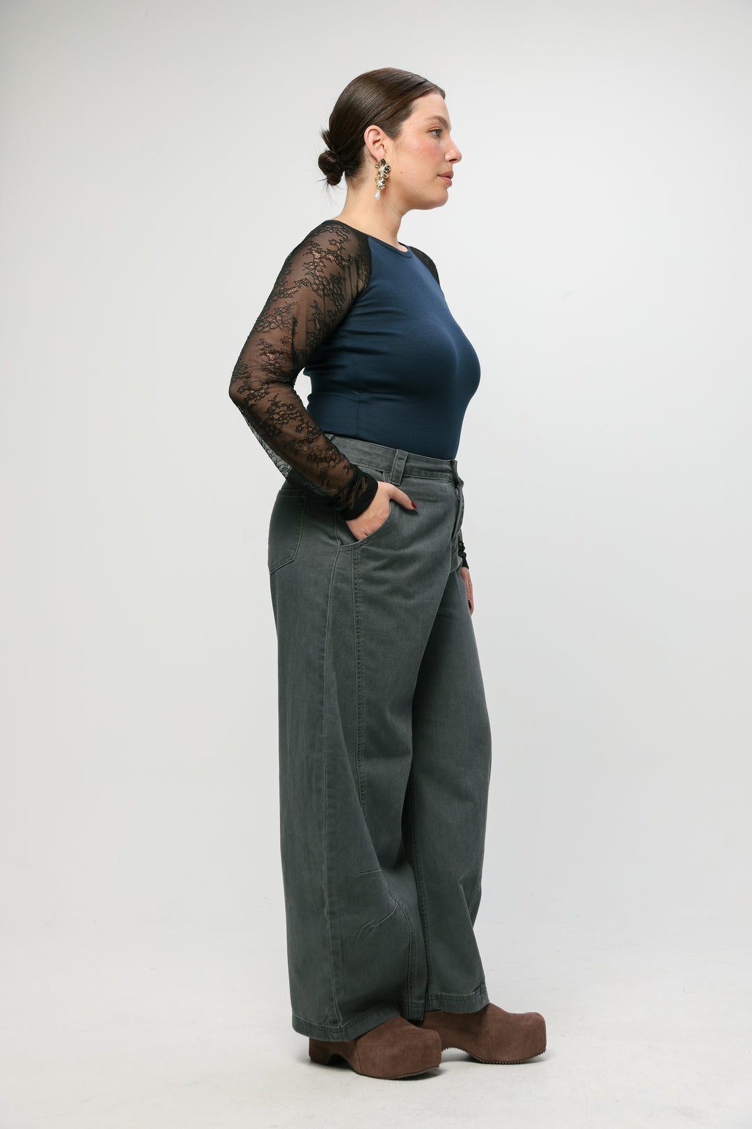 Star 123 Light Green Denim