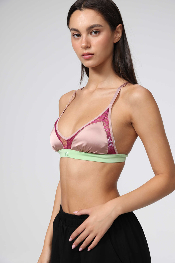 Milkshake Pink Bralette Top