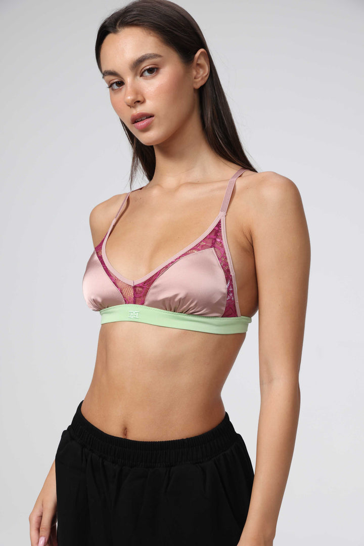 Milkshake Pink Bralette Top