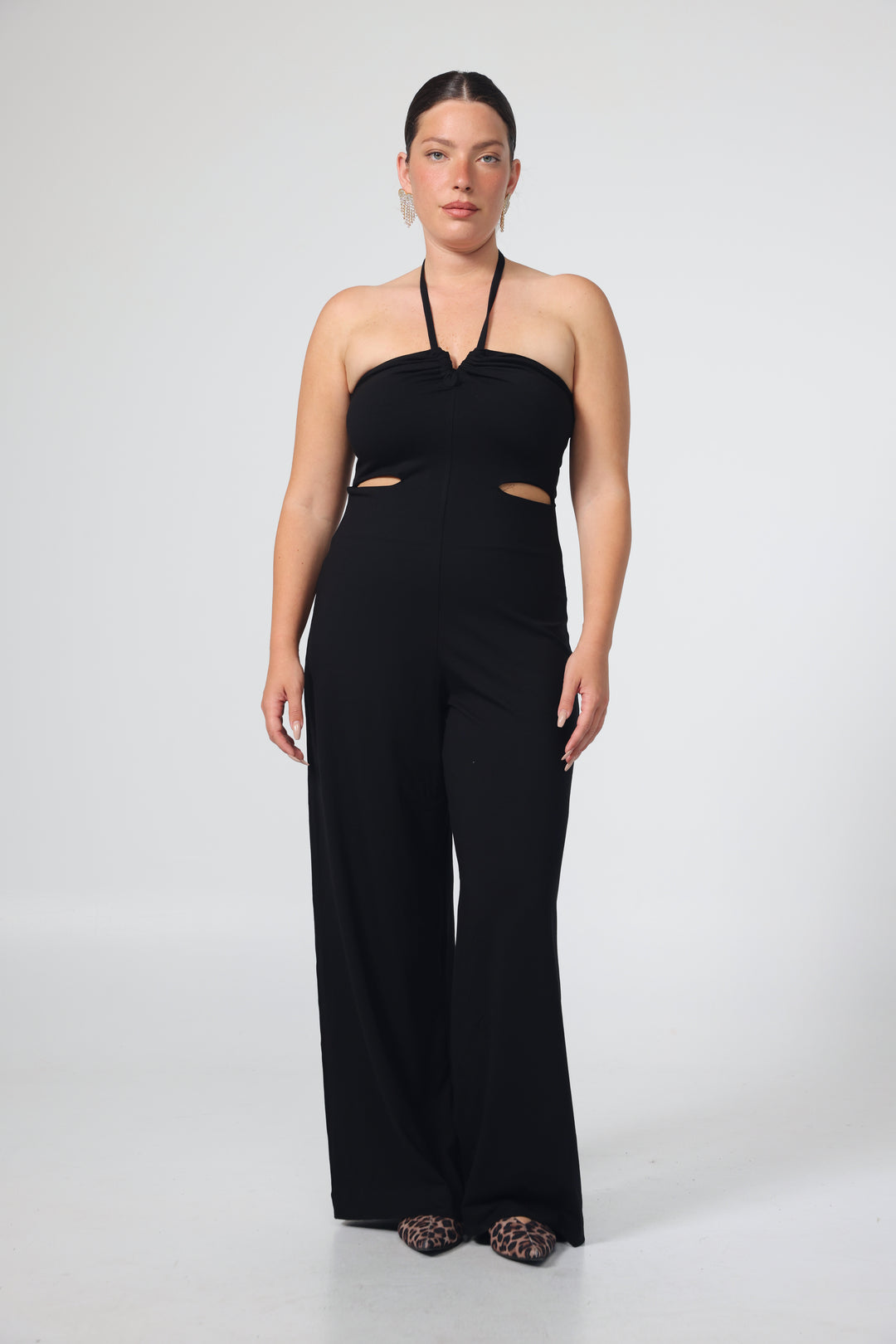 Looking Black Jumpsuit