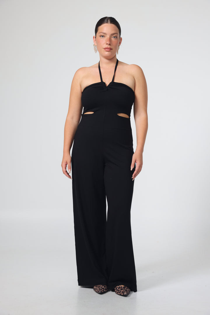 Looking Black Jumpsuit