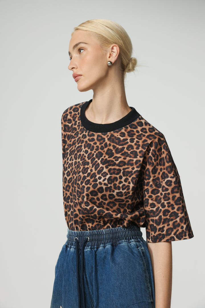 Sun Leopard T-Shirt