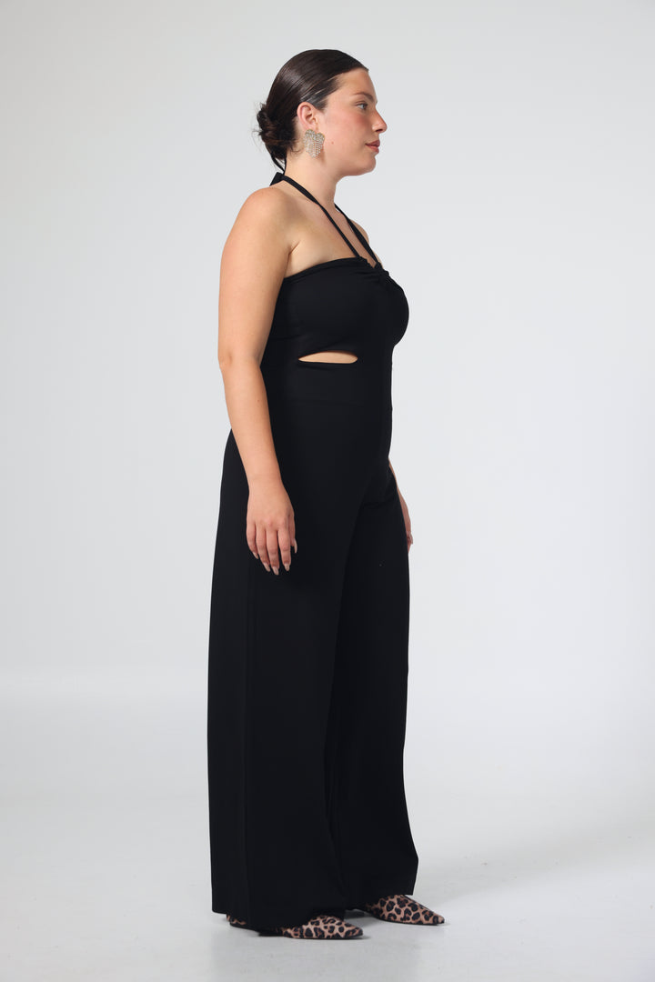 Looking Black Jumpsuit