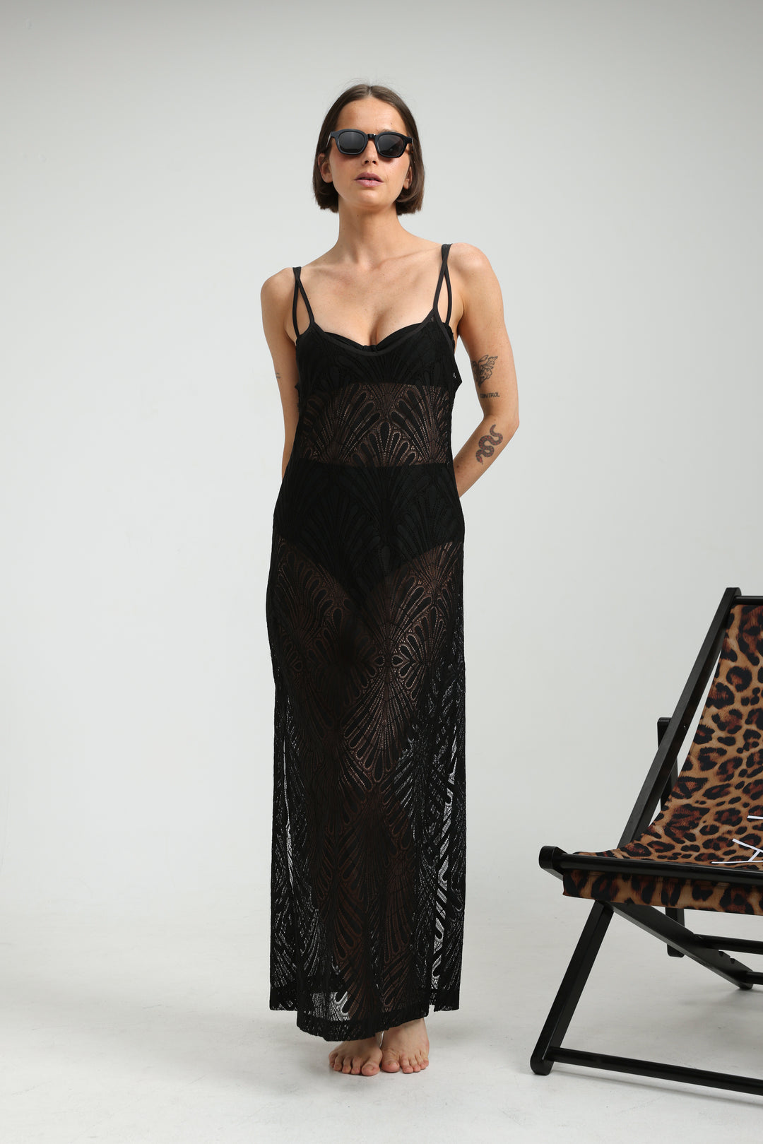 Lacy Black Dress SEESTARZ Lacy Black Dress SEESTARZ