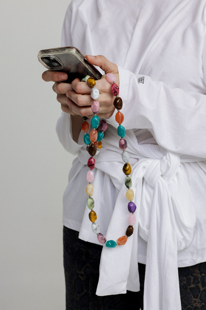 Colorful Beads Phone Strap