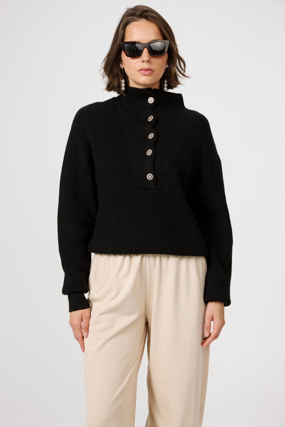 Amazed Black Sweater