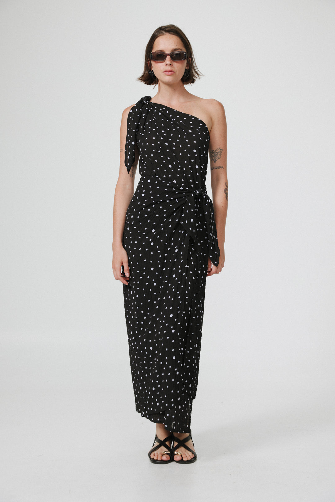Hit Black Dots Dress