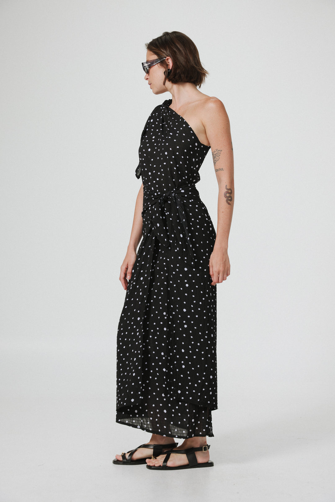 Hit Black Dots Dress