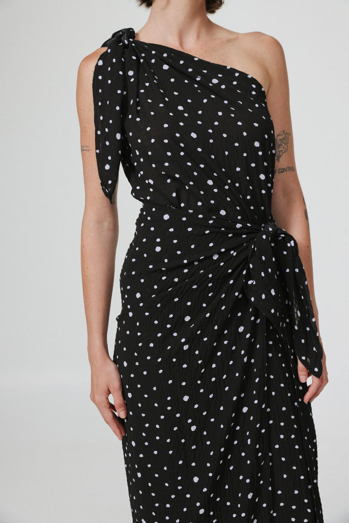 Hit Black Dots Dress