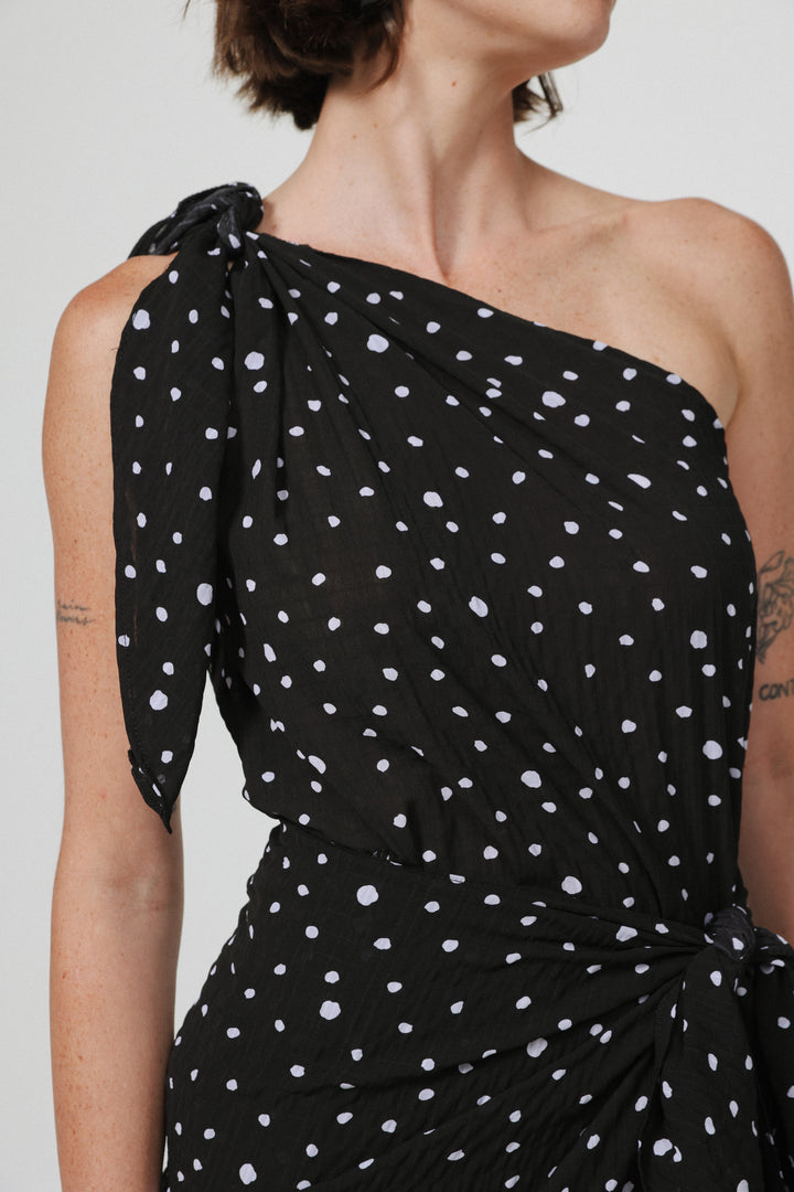 Hit Black Dots Dress