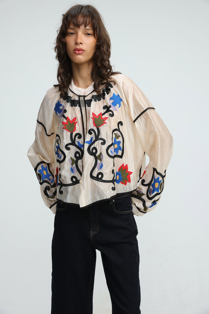 Treasure Cream Shirt