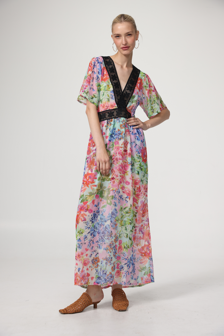 Ray Floral Dress