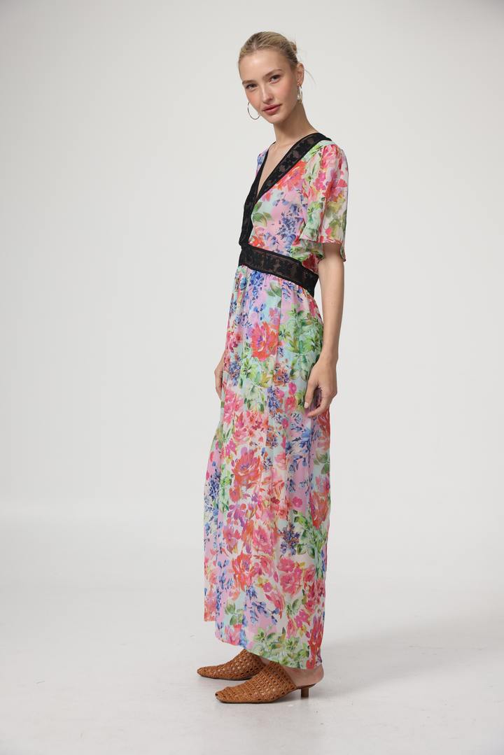 Ray Floral Dress