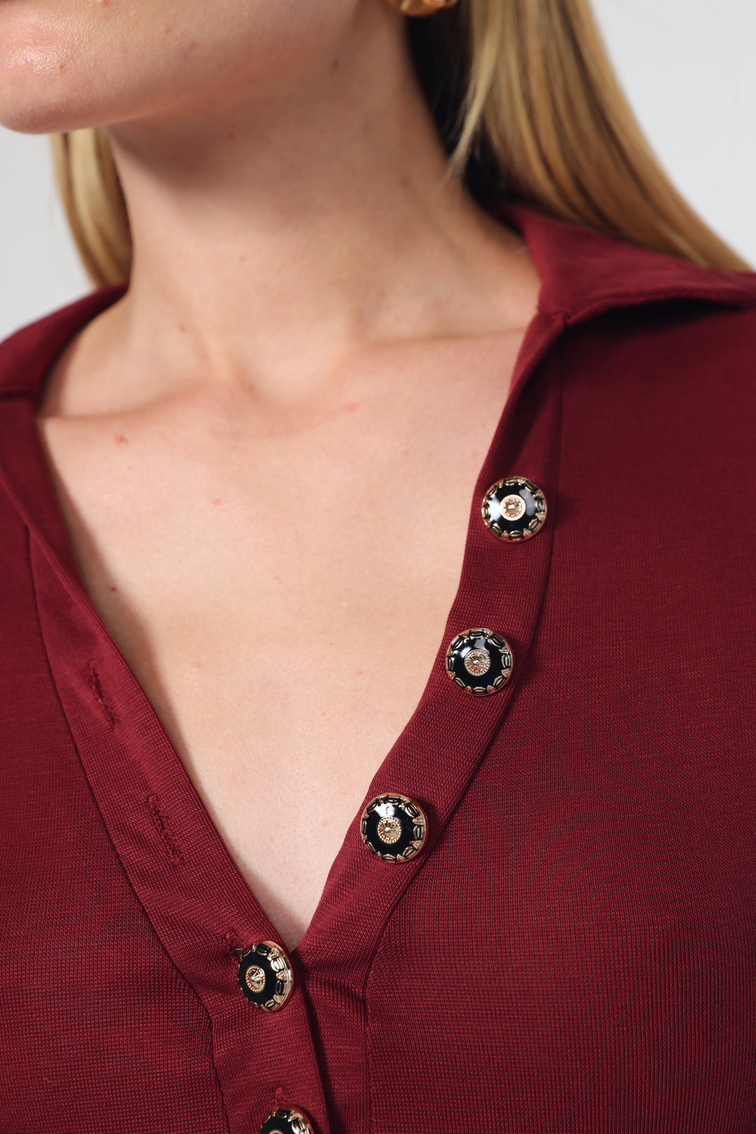 Reality Wine Polo Bodysuit