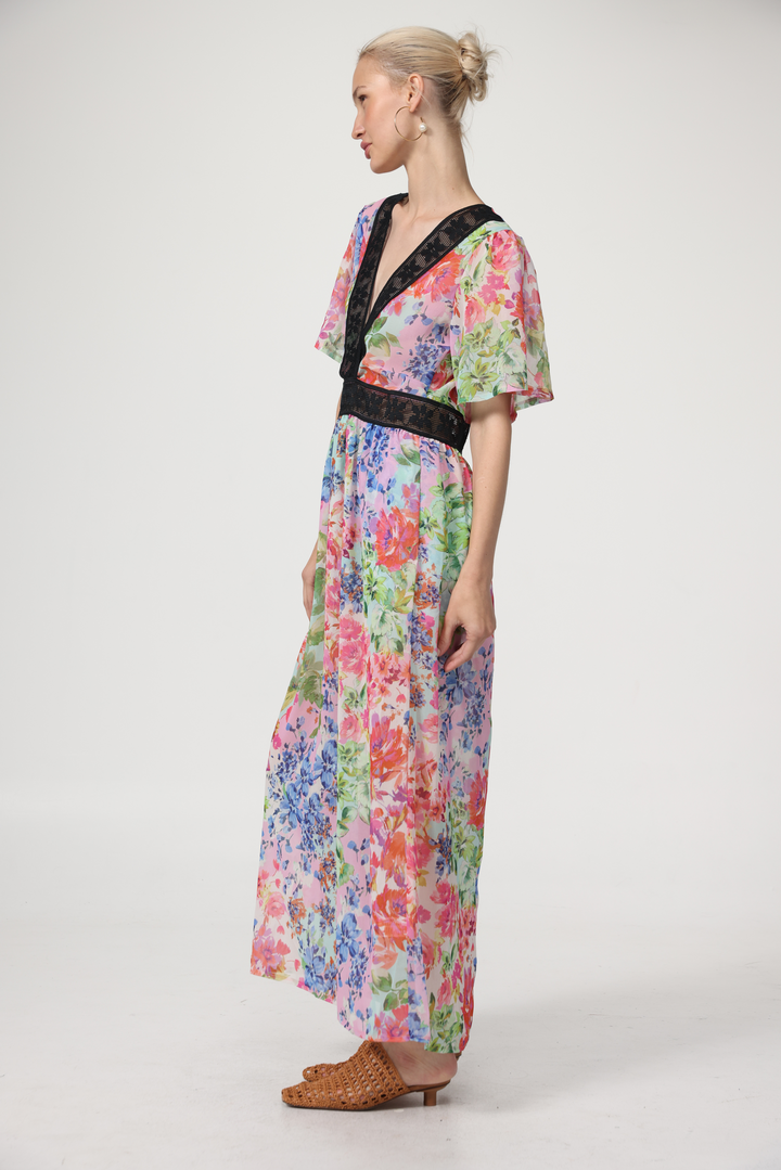 Ray Floral Dress
