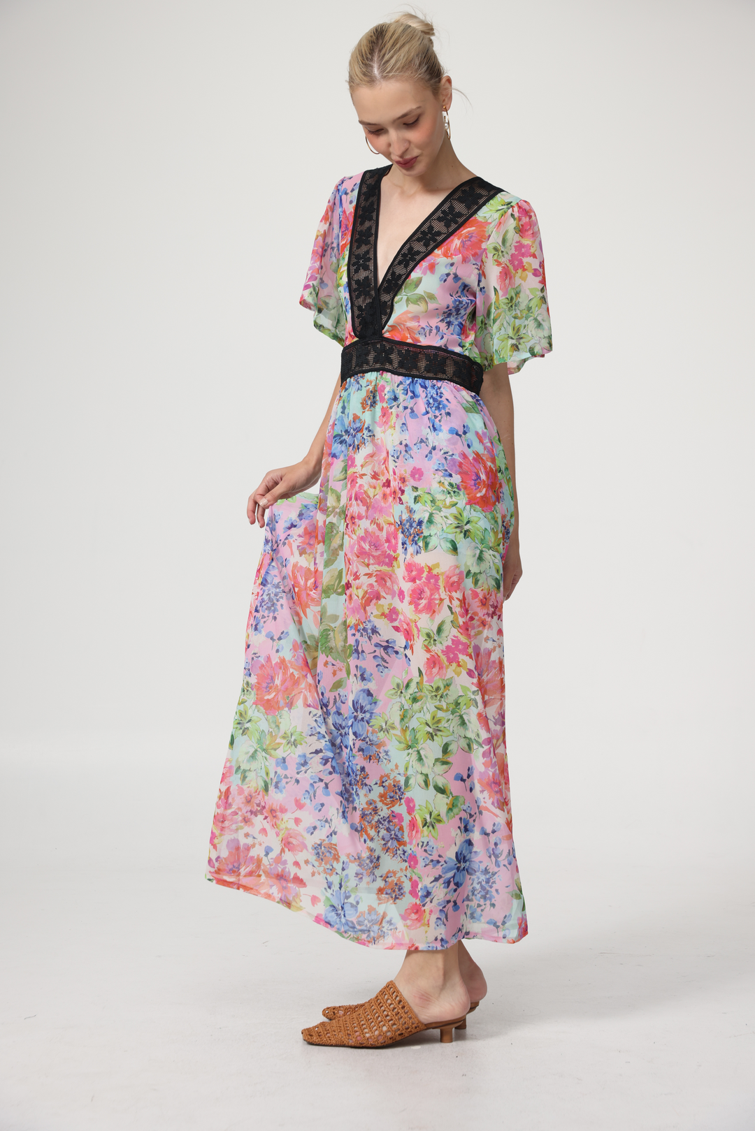 Ray Floral Dress