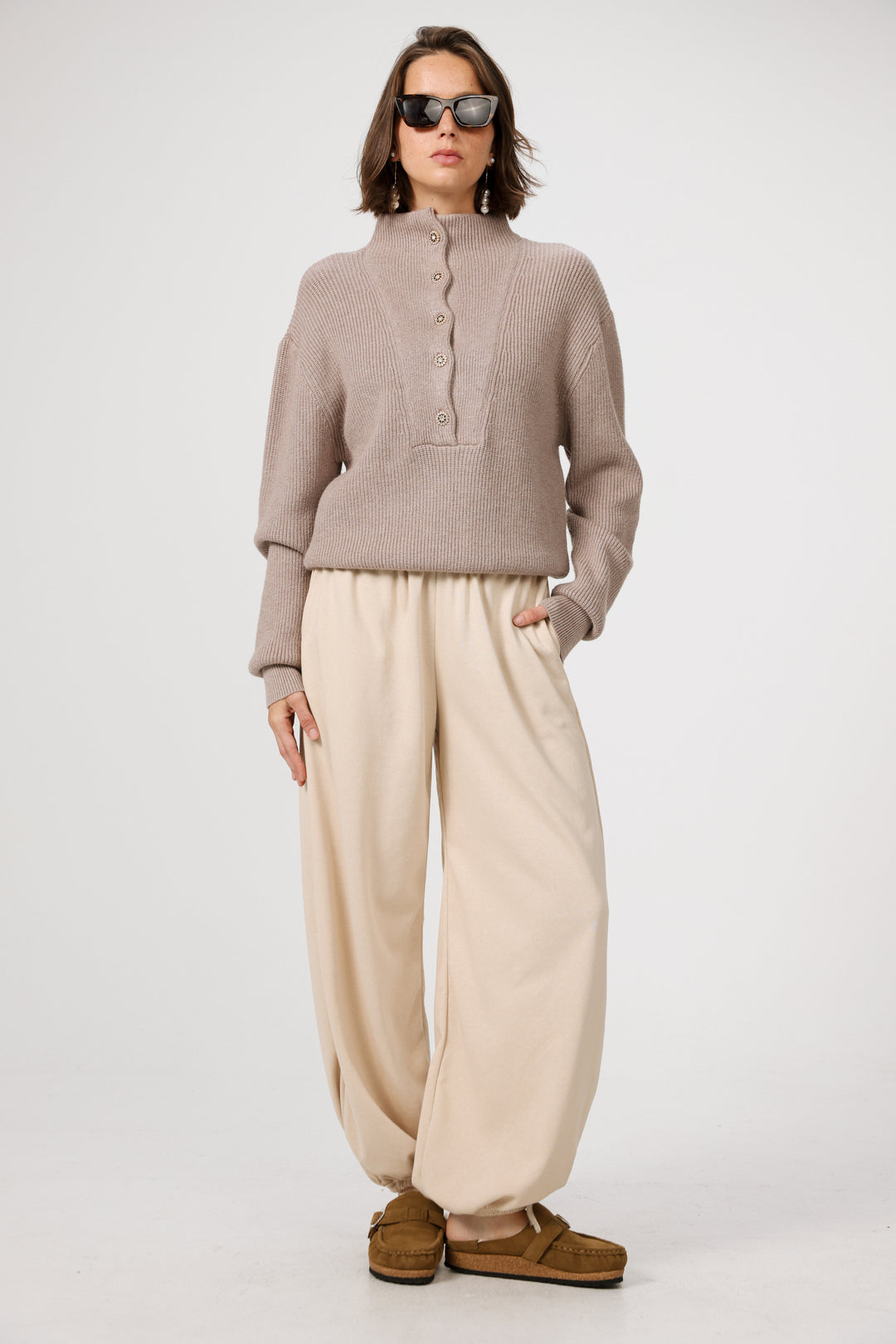 Amazed Mocha Sweater