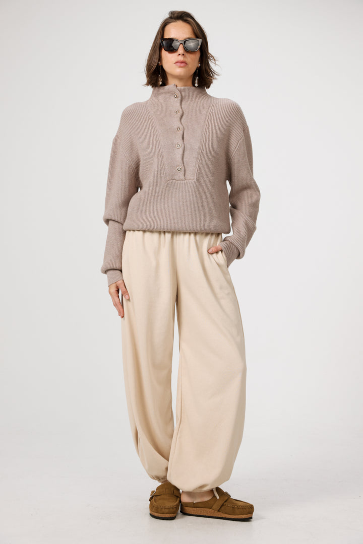 Amazed Mocha Sweater