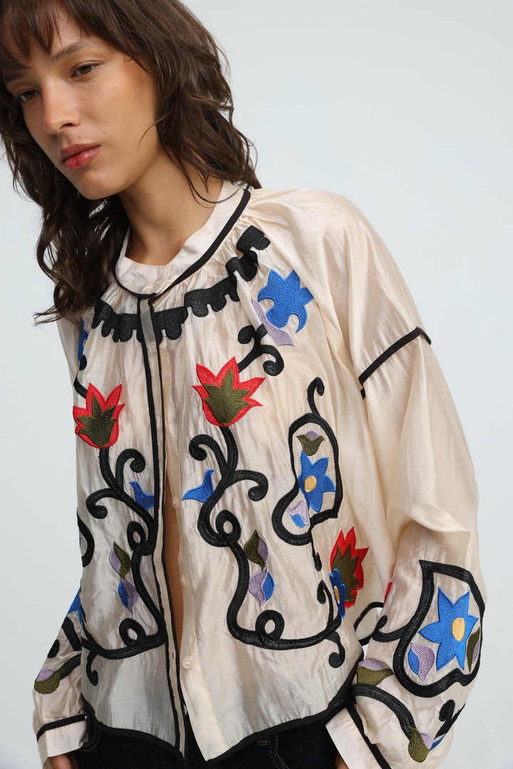 Treasure Cream Shirt