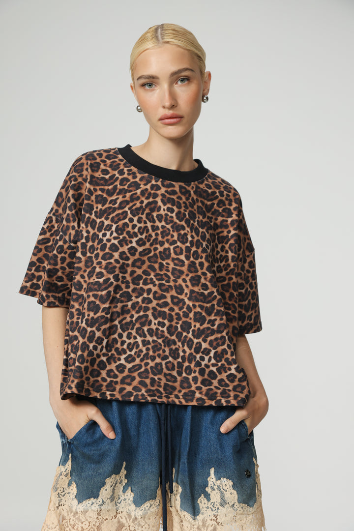 Sun Leopard T-Shirt