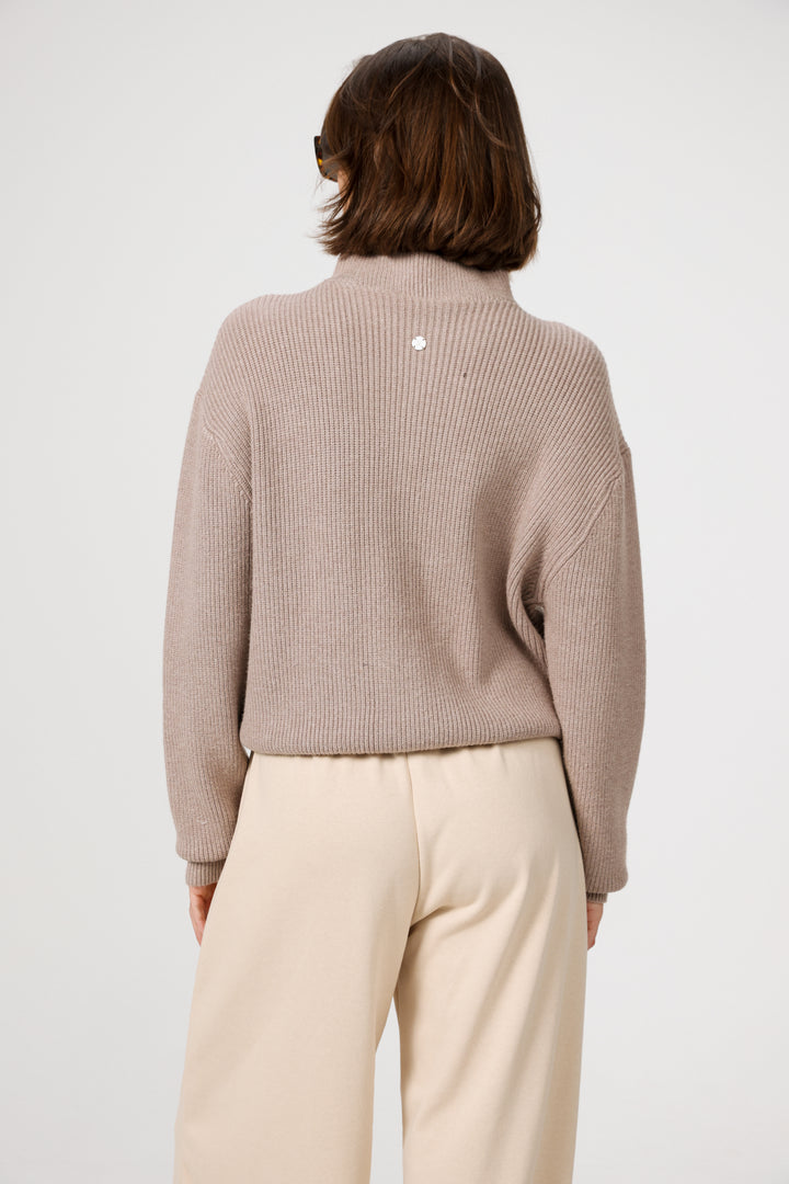 Amazed Mocha Sweater