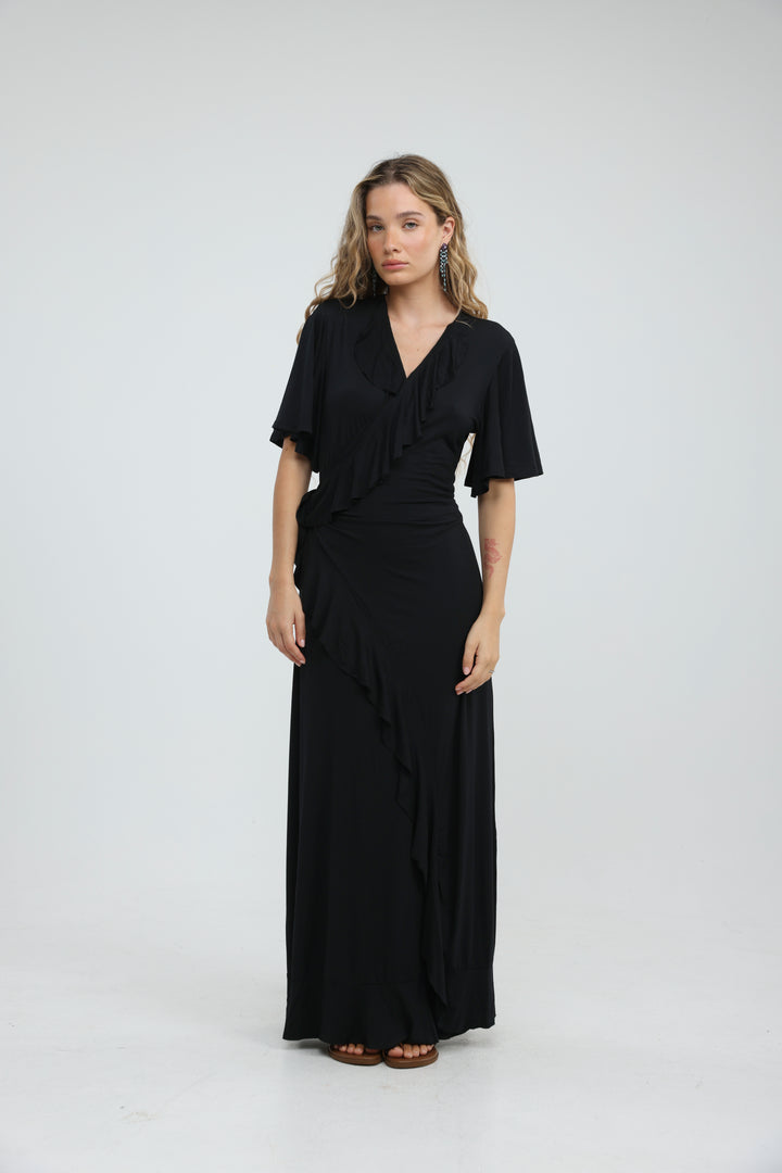 Lagoon Black Dress