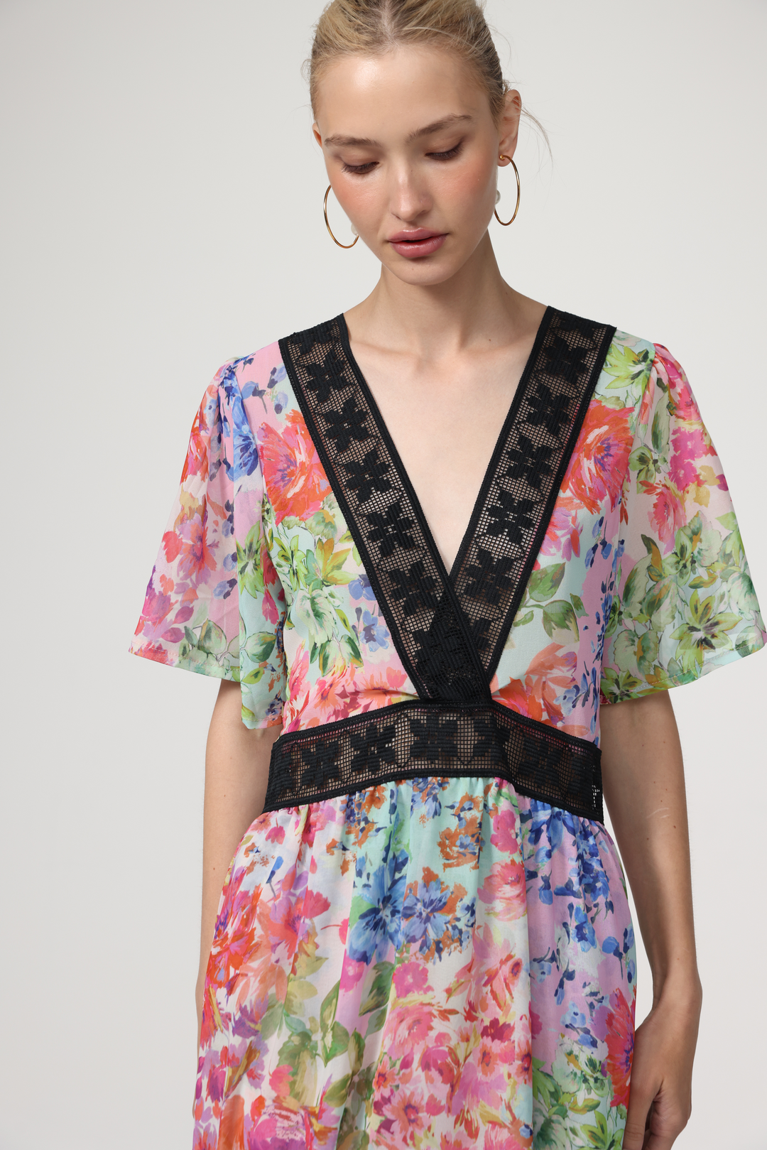 Ray Floral Dress