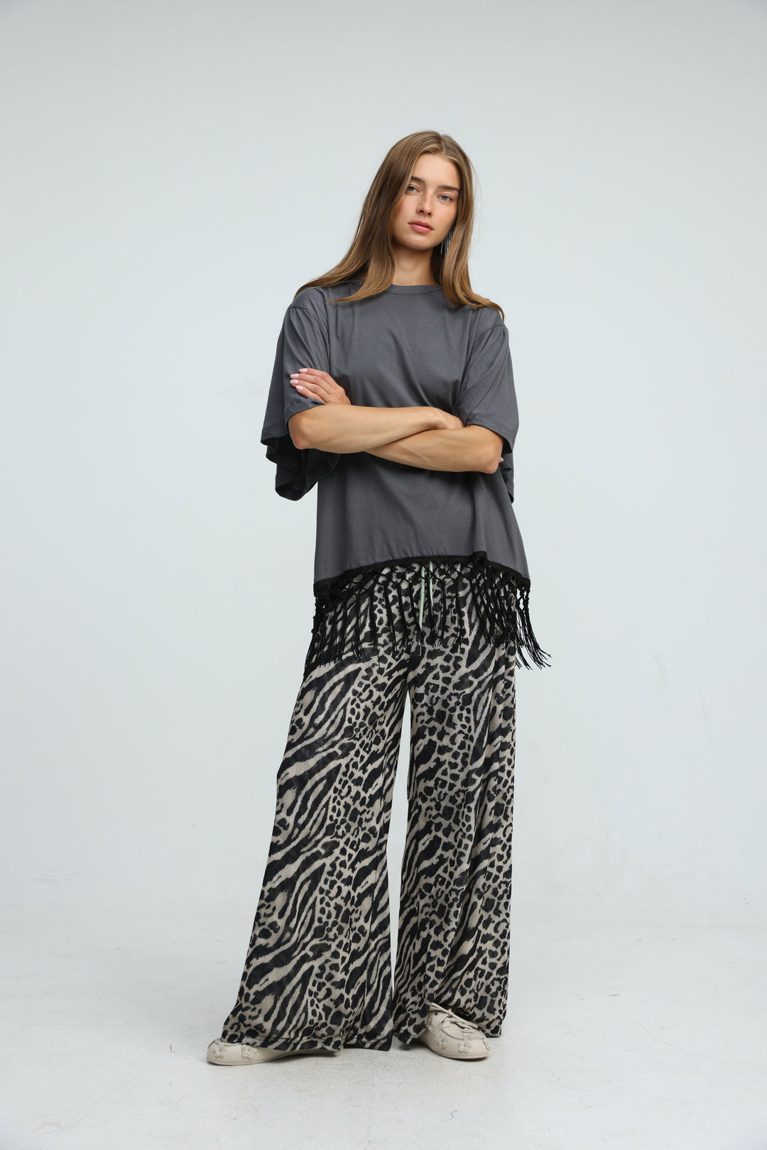 Untamed Zebra Bottoms