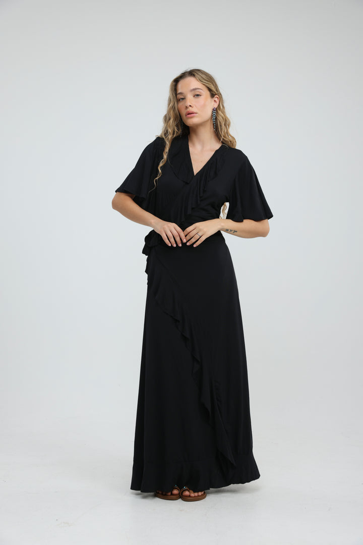 Lagoon Black Dress