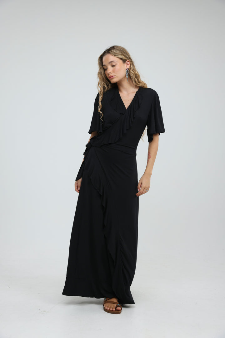 Lagoon Black Dress