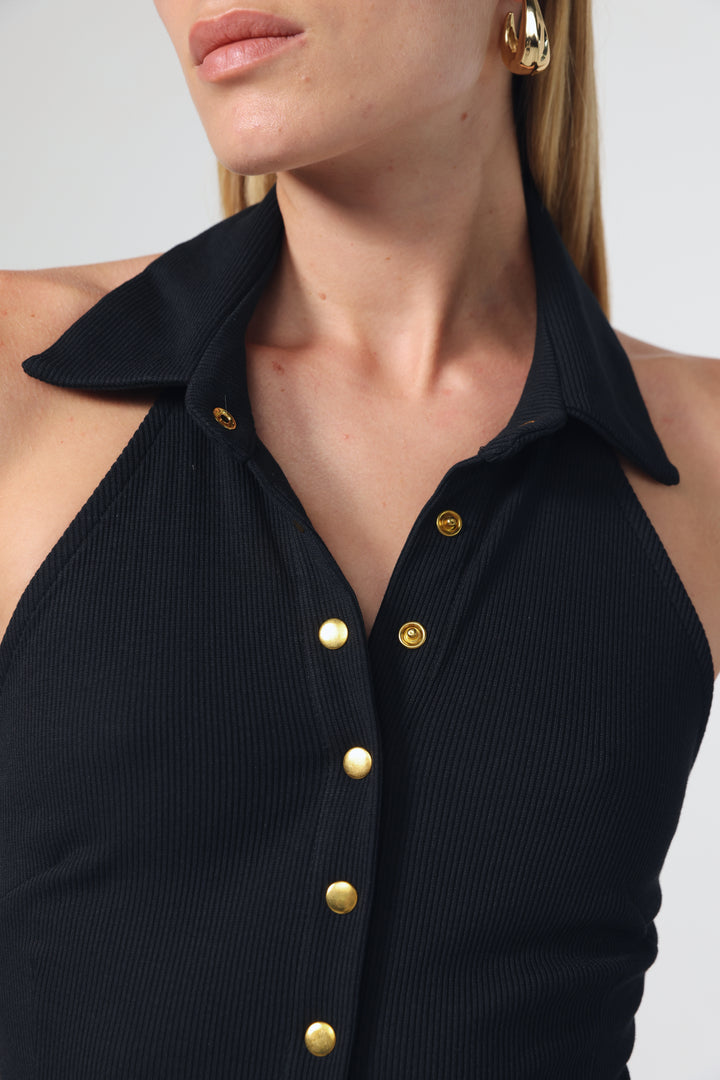 Took Black Polo Tank