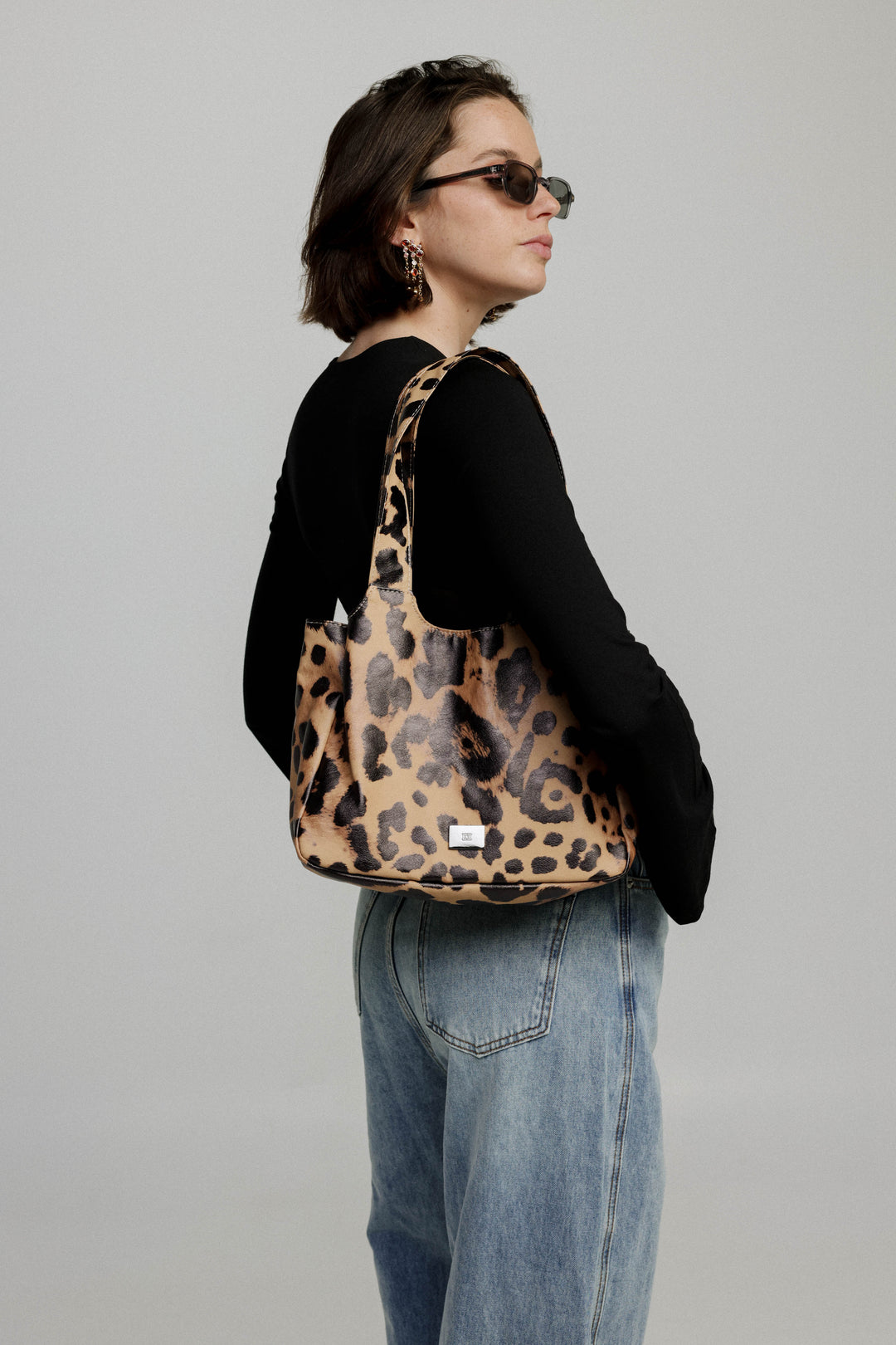 תיק מנומר לאישה Partner Leopard Bag