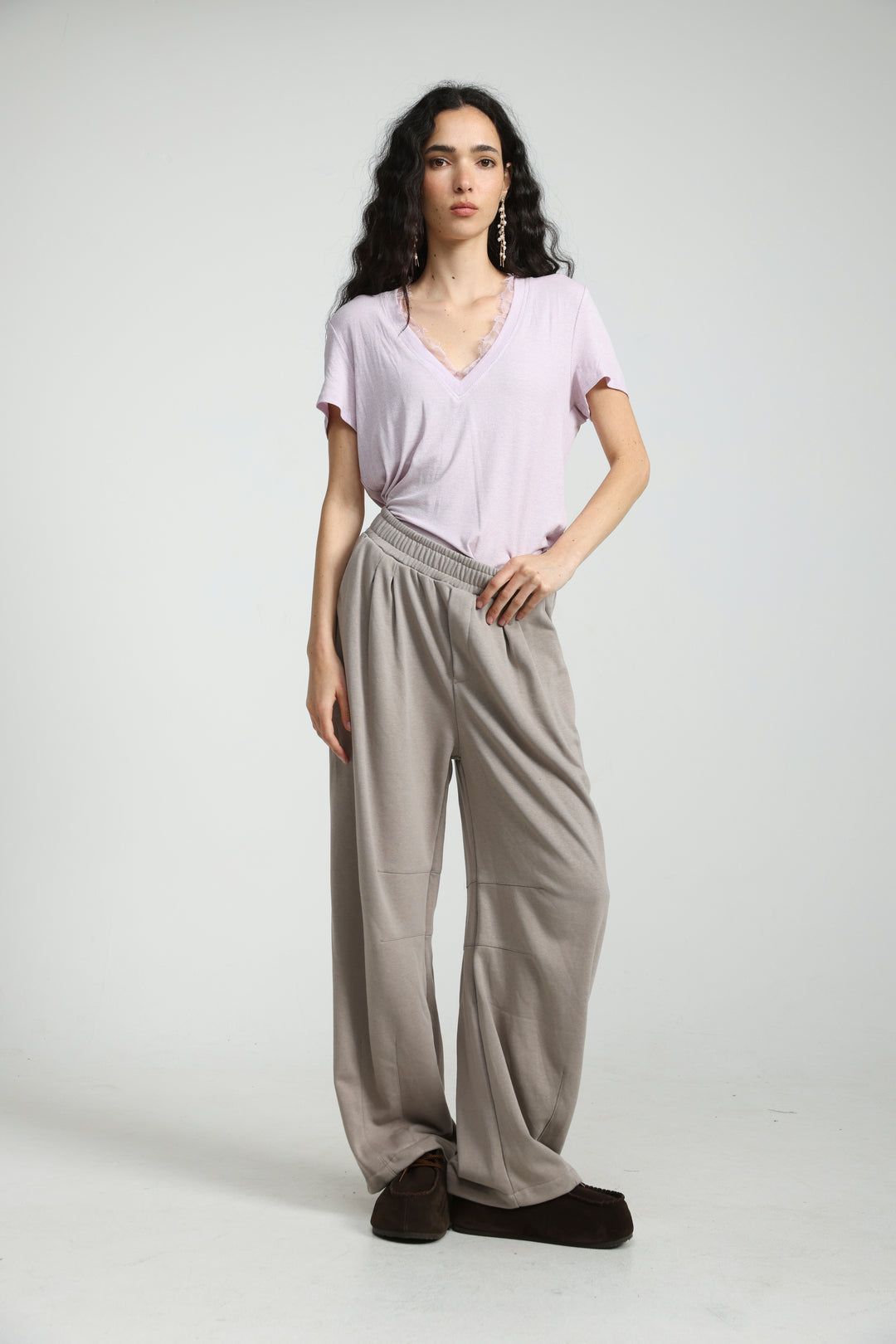 Mystery Light Pink Rib T-Shirt