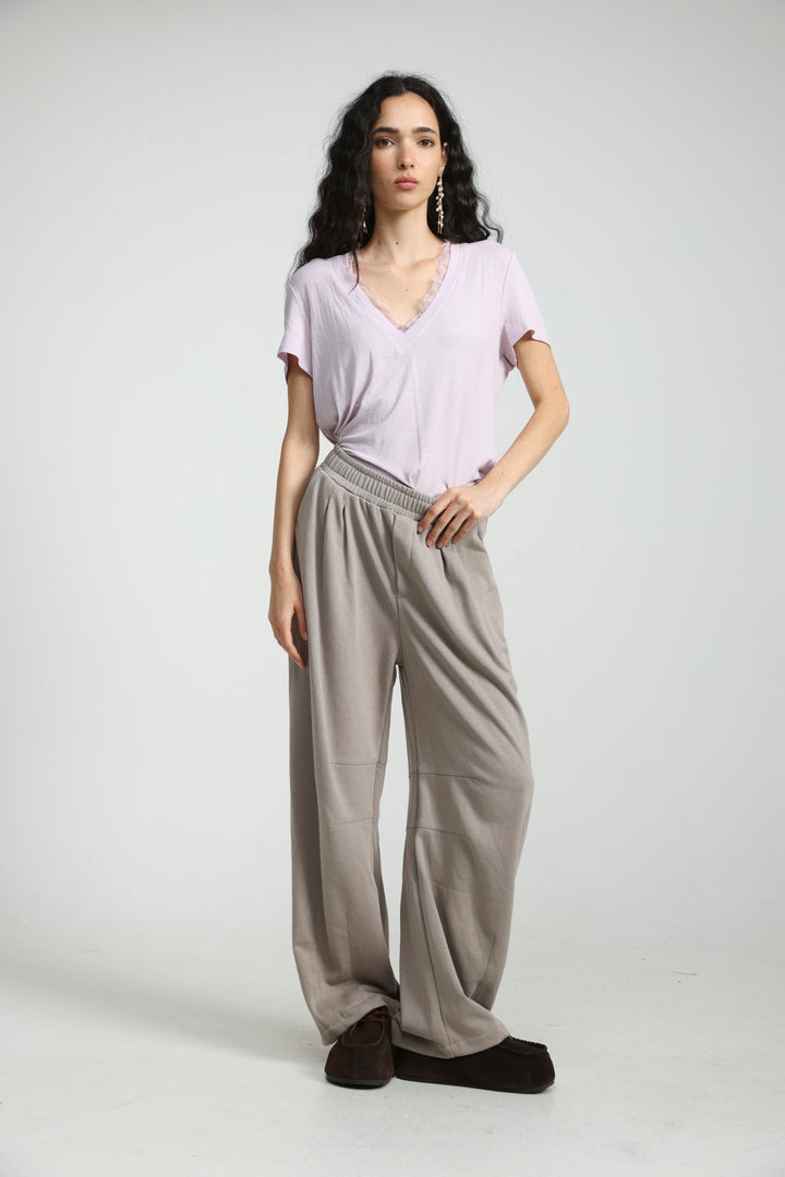 Mystery Light Pink Rib T-Shirt