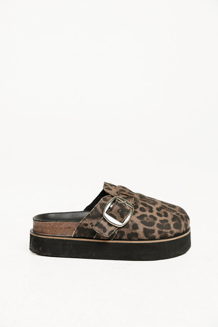 DNA No.19 Leopard Platform Mules